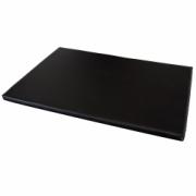 3237-baby changing mat, black pu-leather